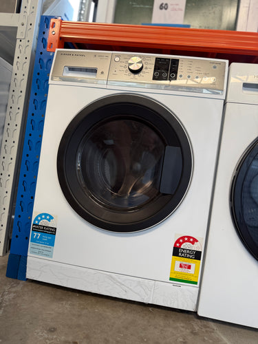 Factory second FISHER &PAYKEL 9KG FRONT LOADER WASHING MACHINE Model: WH9060P3 - Second Hand Appliances Geebung